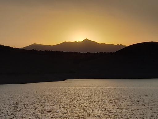 عکس دریاچه سد اکباتان