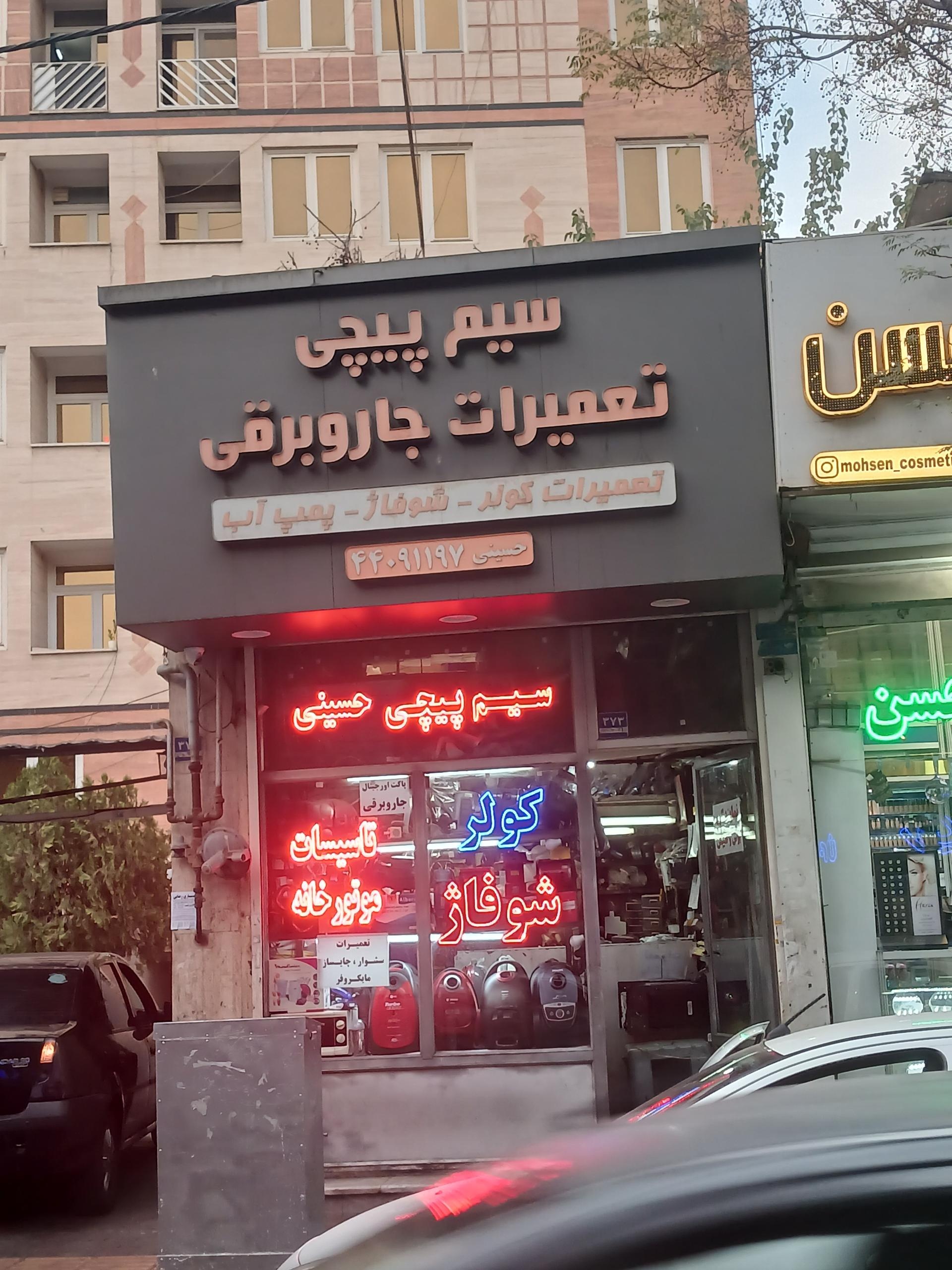 عکس سیم پیچی حسینی