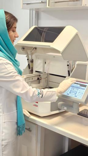 عکس آزمایشگاه پاتوبیولوژی و ژنتیک جردن