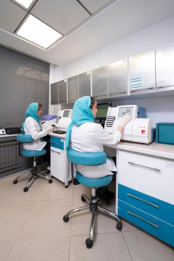 عکس آزمایشگاه پاتوبیولوژی و ژنتیک جردن