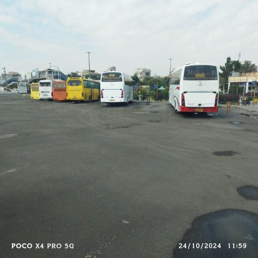 عکس ترمینال مسافربری قزوین