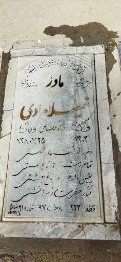 عکس مزار نیمطلا مرادی