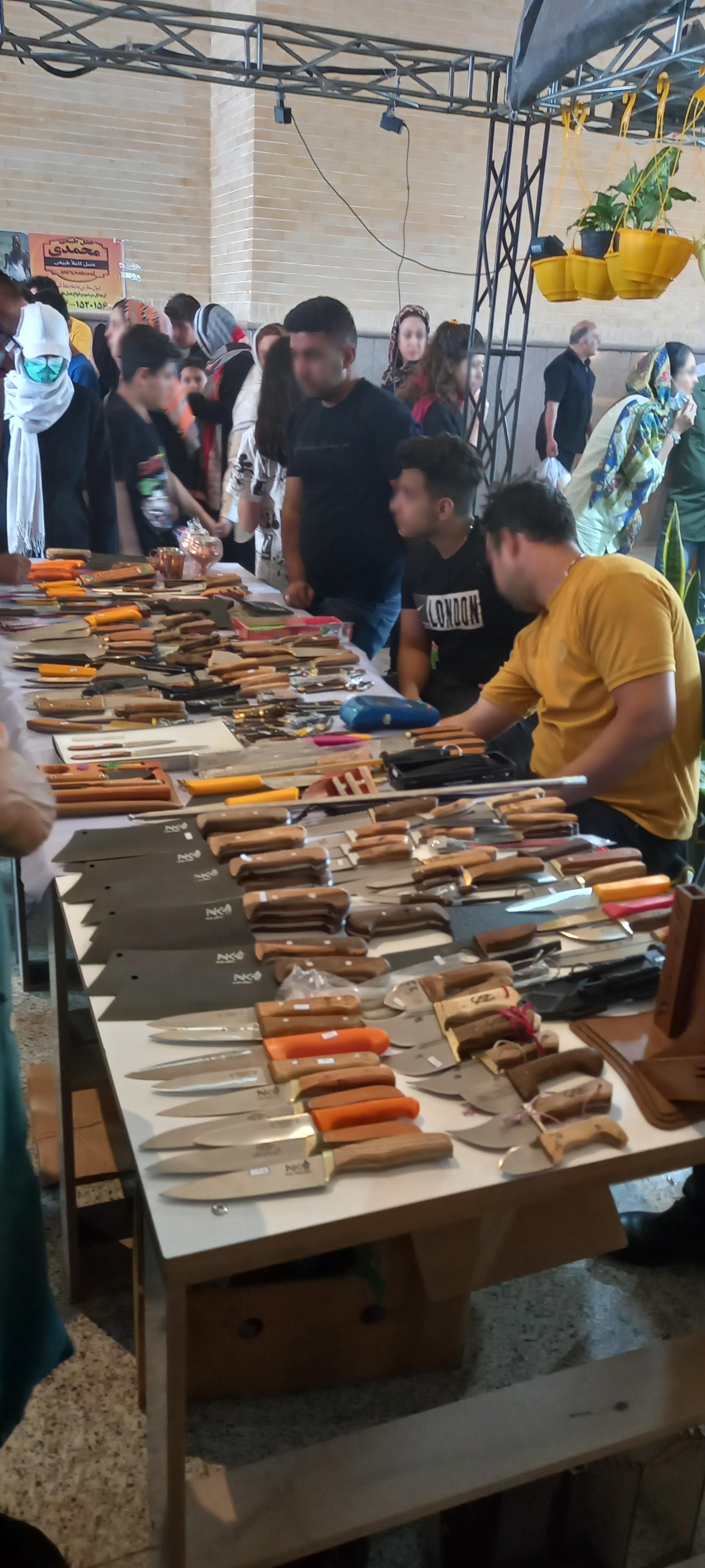 عکس چاقو سازی ابوالفضل نوری