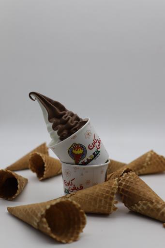 عکس بستنی قیفی کارن شعبه جهانشهر