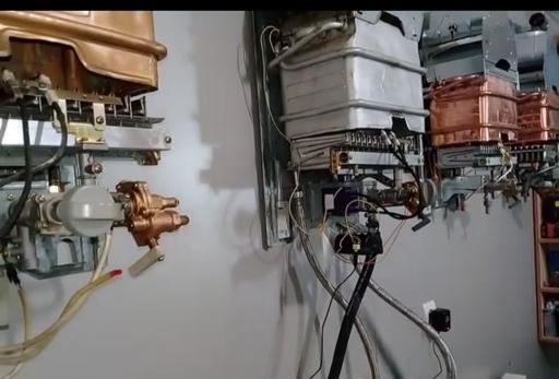 عکس تاسیسات انواع لوازم گرمایشی آبگرمکن بخاری گاز احمدی