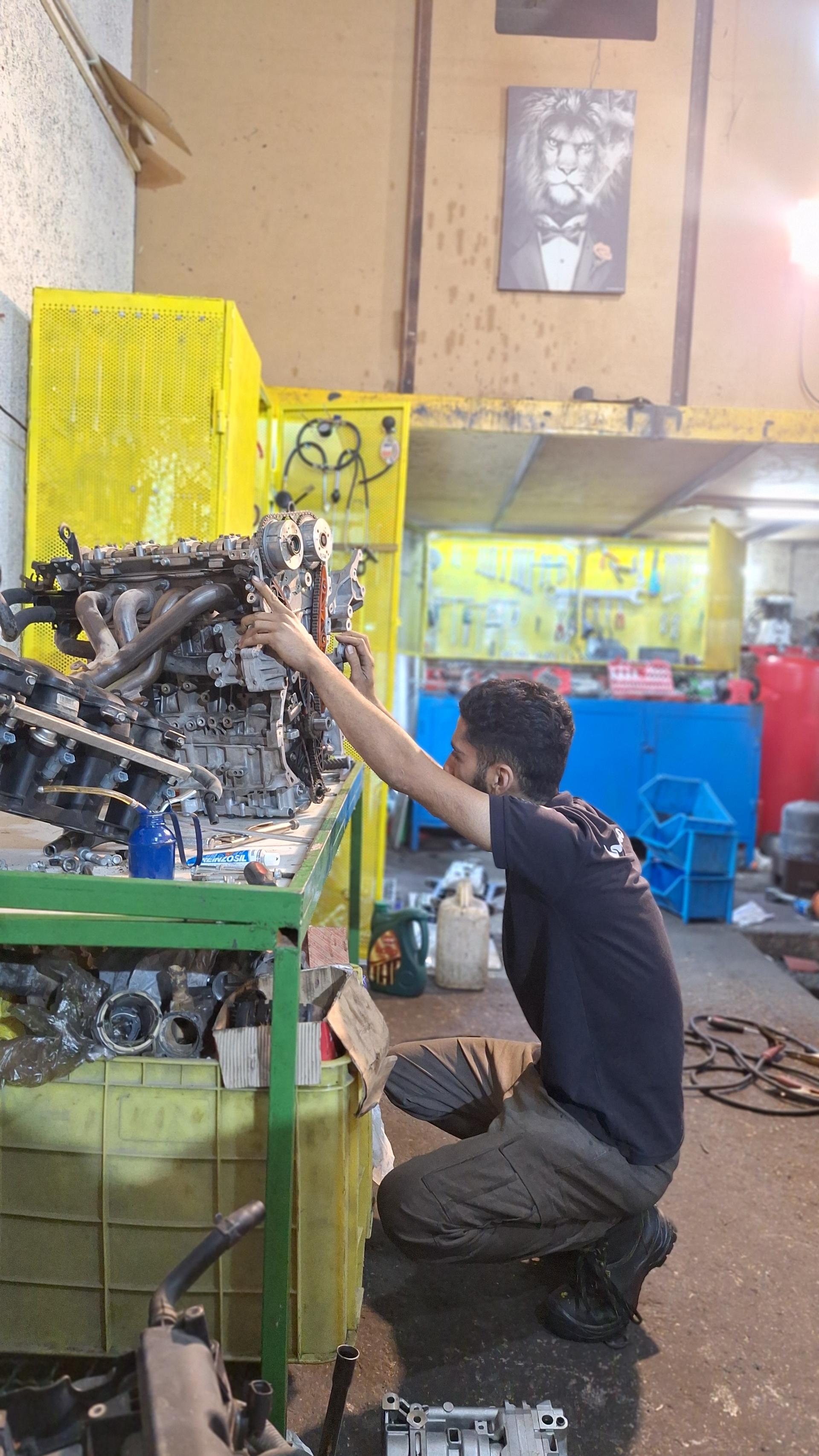 عکس یدک امداد و اتومکانیک علی