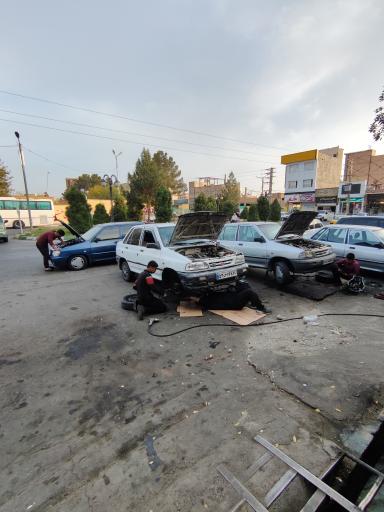 عکس مکانیکی رضا مشکینی