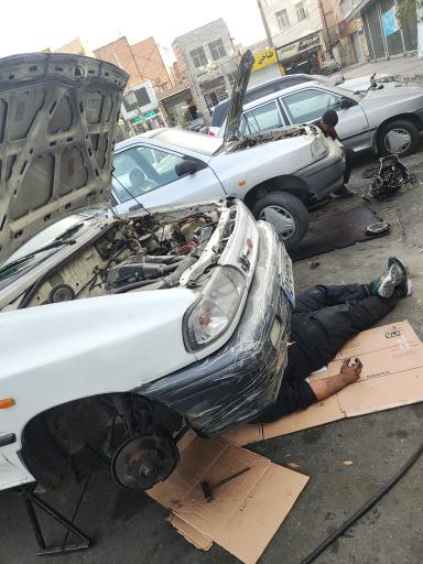 عکس مکانیکی رضا مشکینی