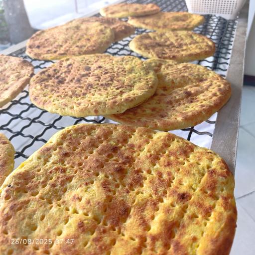 عکس فطیرپزی حجت