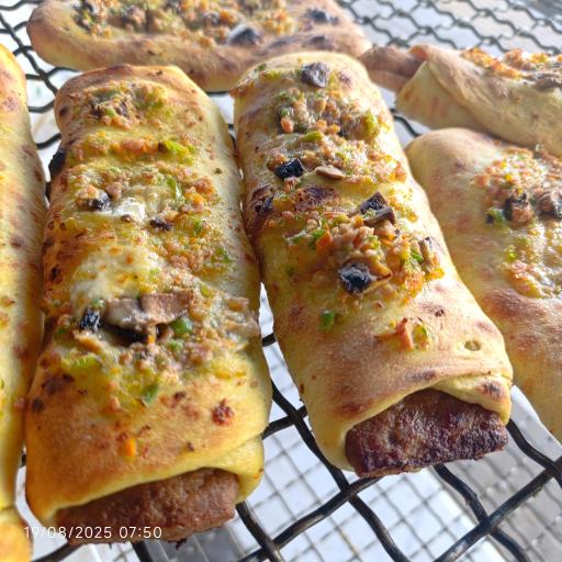 عکس فطیرپزی حجت