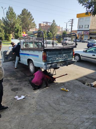 عکس مکانیکی رضا مشکینی