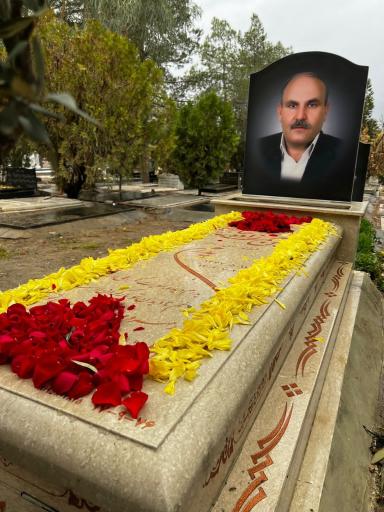 عکس مزار حسین محمدزاده حاجیلاری