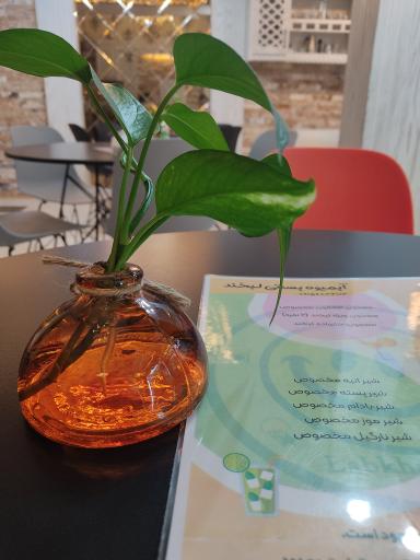 عکس آبمیوه بستنی لبخند