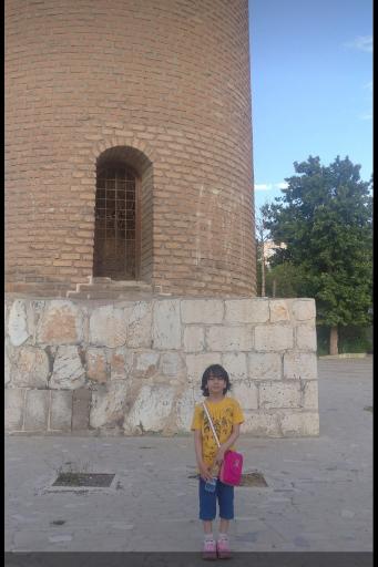 عکس مناره آجری