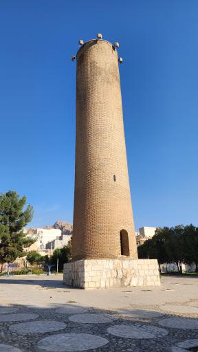 عکس مناره آجری