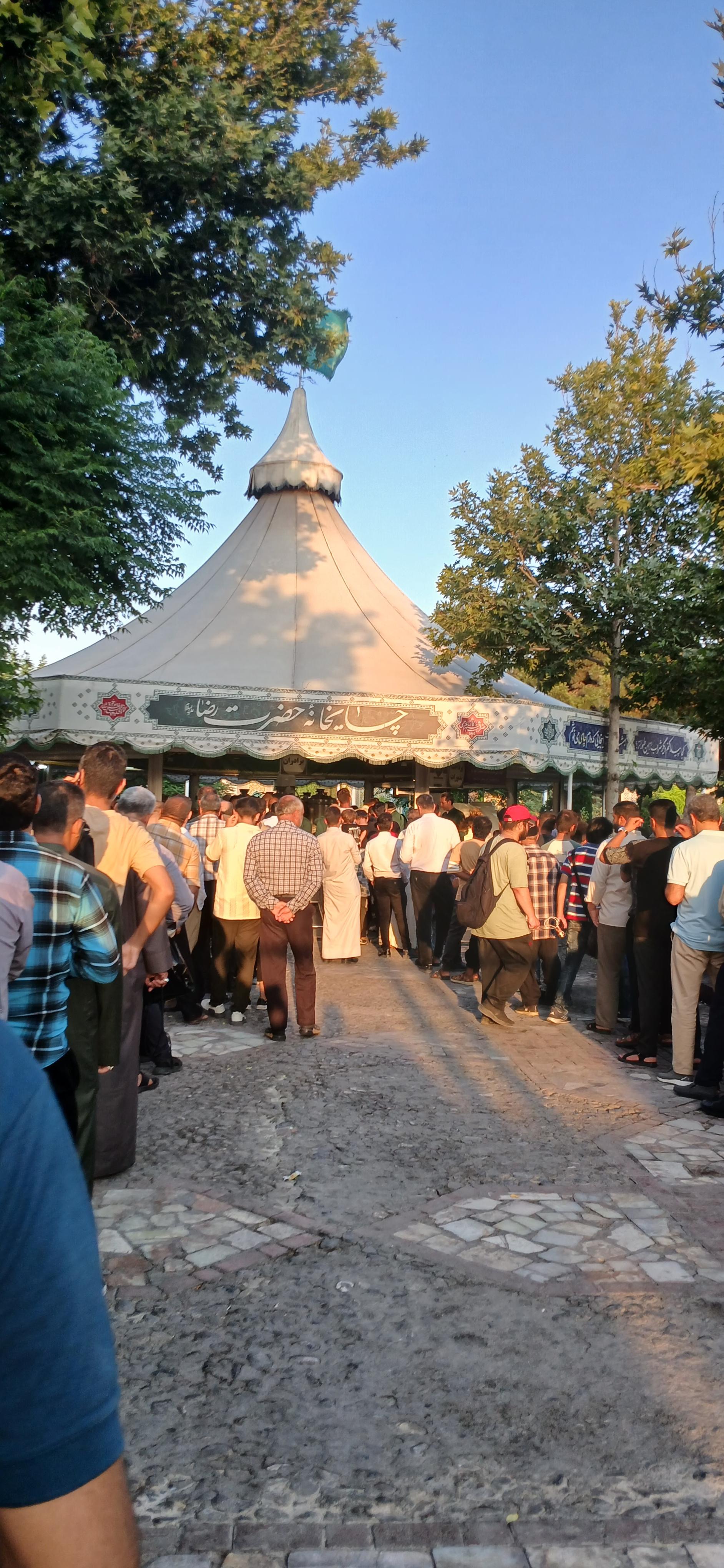 عکس چایخانه حضرت رضا (ع)