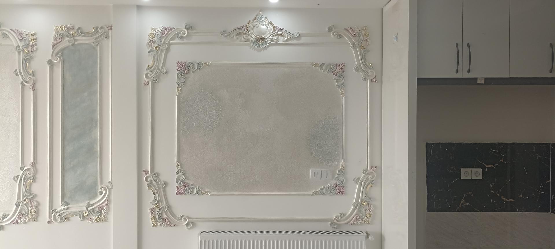 عکس گالری گچبری پیش ساخته گلبرگ 