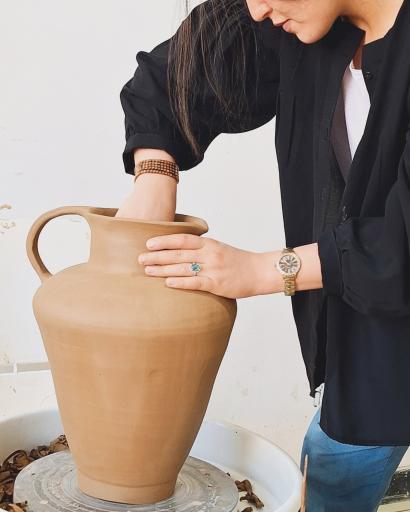 عکس آموزشگاه سفال و لعاب توپال