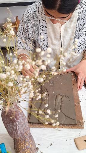 عکس آموزشگاه سفال و لعاب توپال