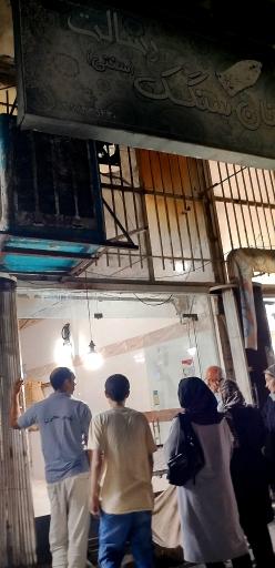 عکس نانوایی سنگکی