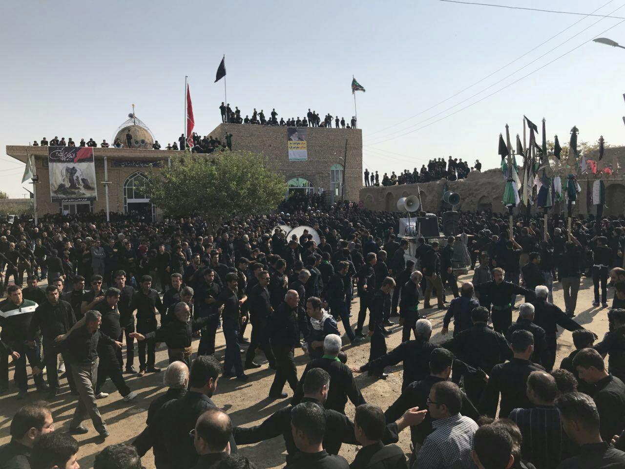 عکس تکیه روستای خورزان