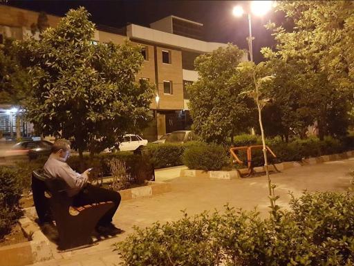 عکس پارک مثلثی(بنفشه)