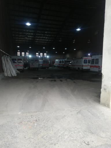 عکس سوله تعمیرگاه ناحیه جنوب اورژانس تهران