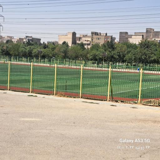 عکس زمین فوتبال برق