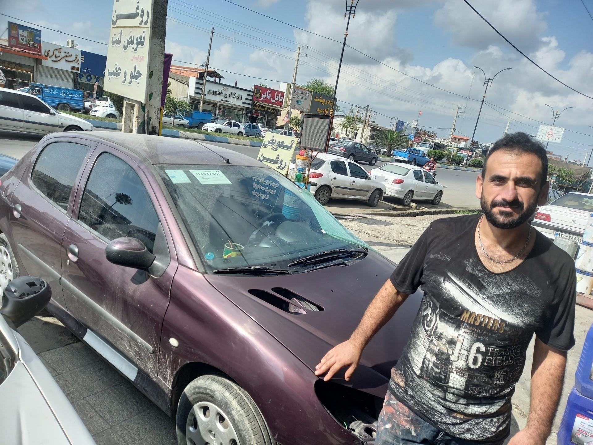 عکس نقاشی اتومبیل مجتبی طاهری