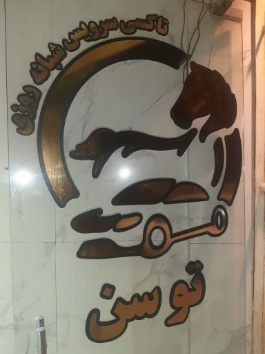 عکس تاکسی سرویس شبانه روزی توسن