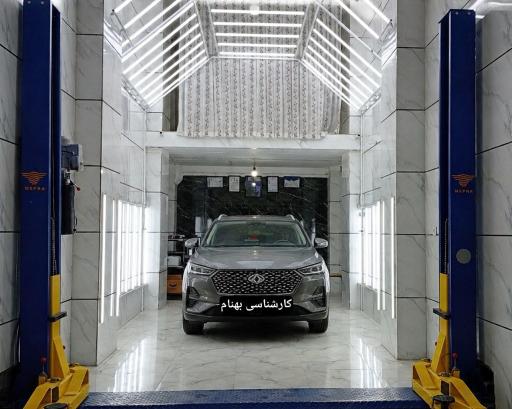 عکس کارشناسی و تشخیص رنگ اتومبیل بهنام