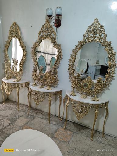 عکس تولیدی آینه و شمعدان بخت 