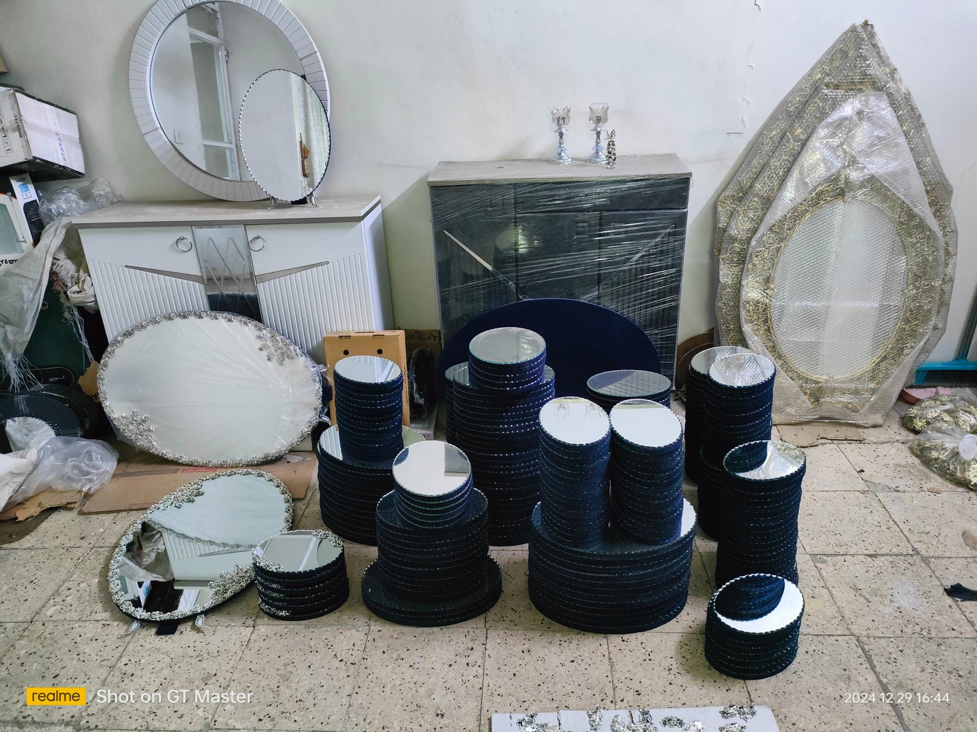 عکس تولیدی آینه و شمعدان بخت 