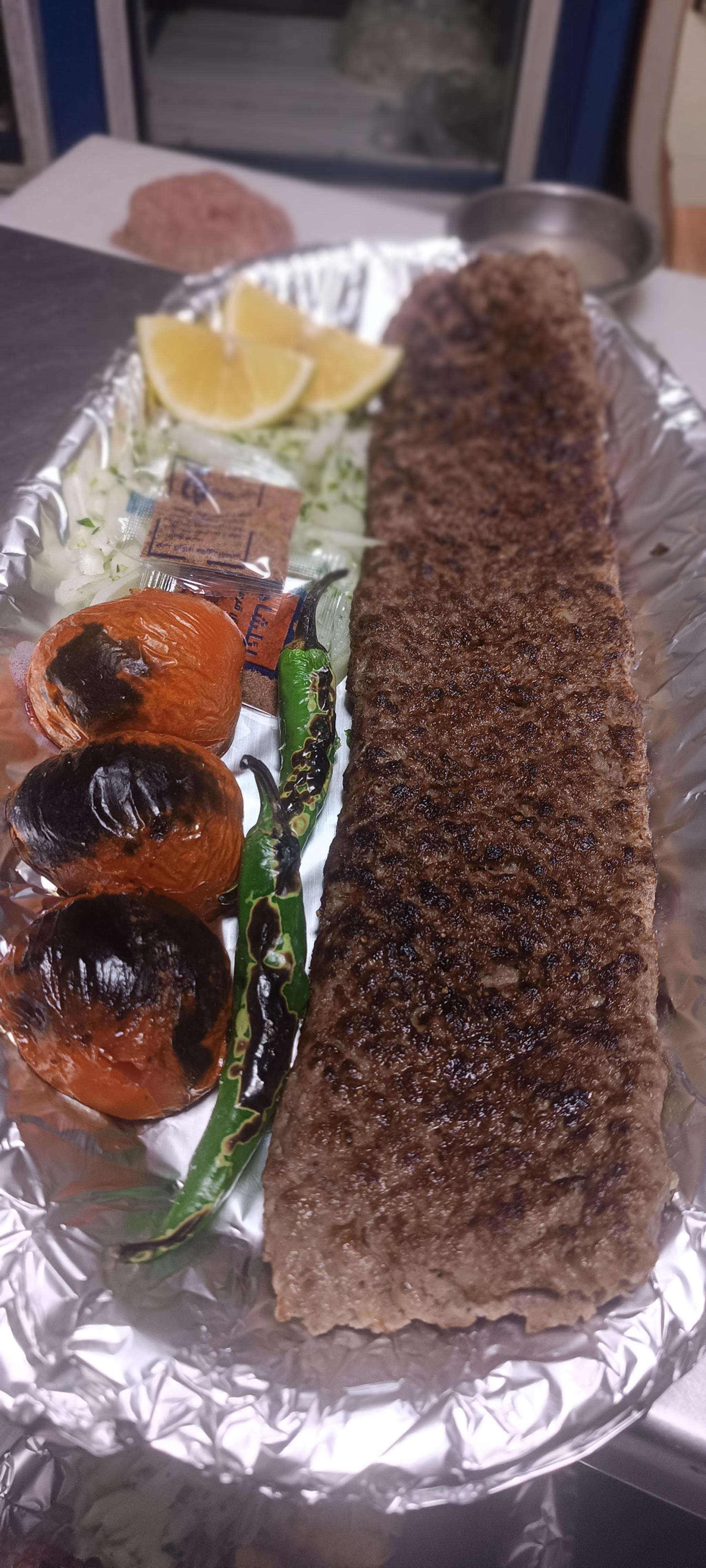 عکس کباب ساطوری تک بناب