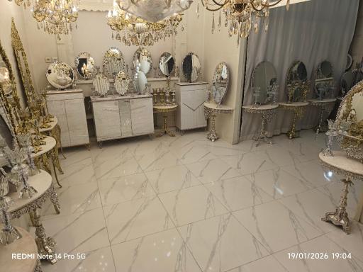 عکس تولیدی آینه و شمعدان بخت 