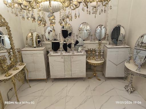 عکس تولیدی آینه و شمعدان بخت 