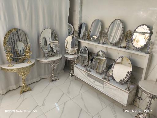 عکس تولیدی آینه و شمعدان بخت 