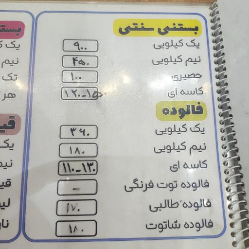 عکس بستنی طاووس