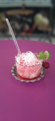 عکس بستنی سرخ کرده آوش