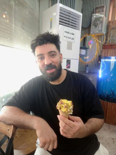 عکس آبمیوه و بستنی کندو