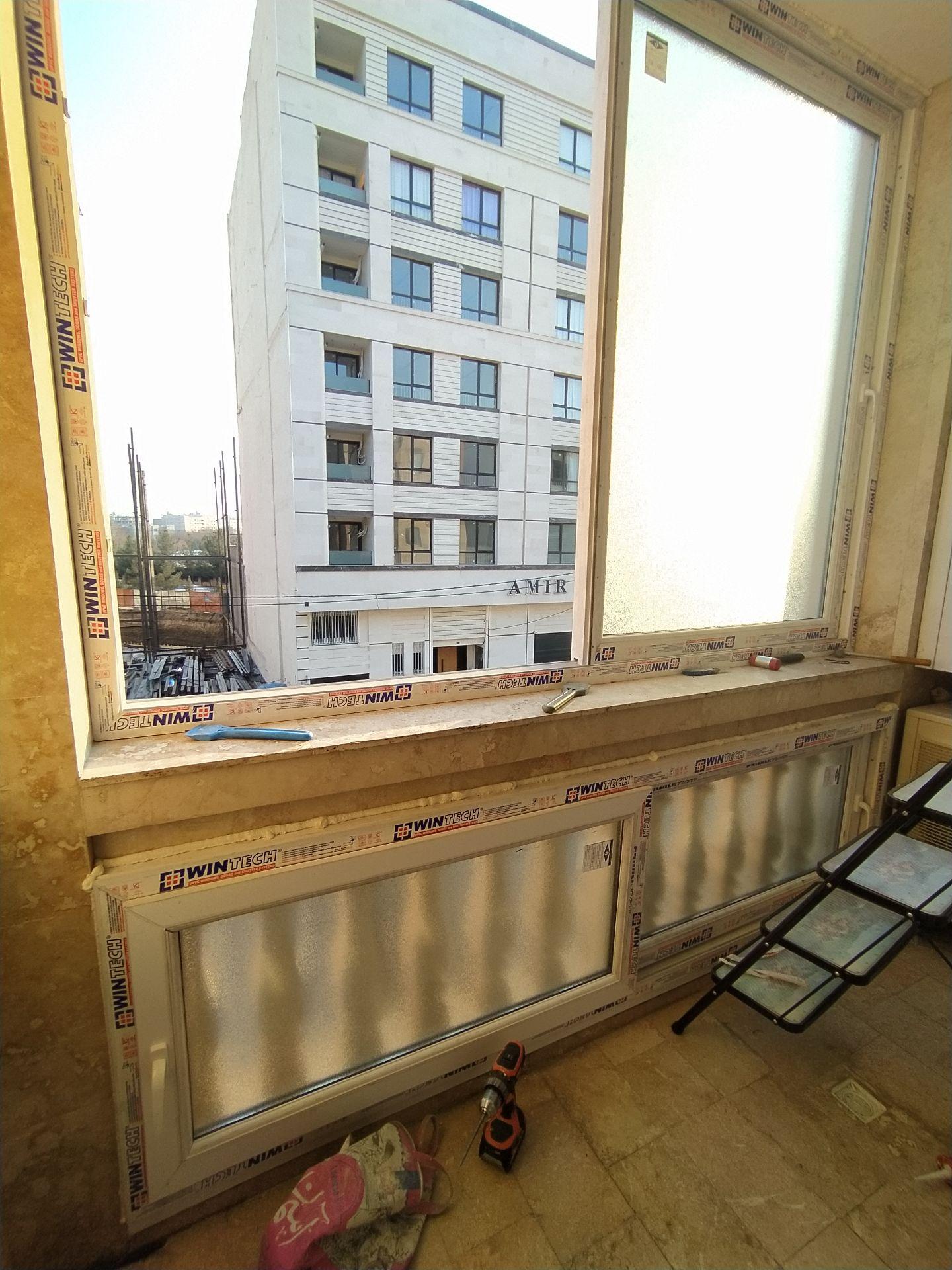 عکس تولید کننده انواع پنجره دوجداره UPVC دقت(غدیری)