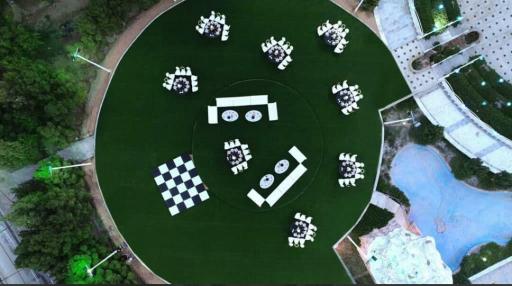 عکس باغ عمارت فیروزه