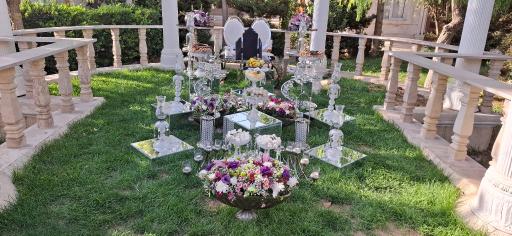 عکس باغ عمارت کسری