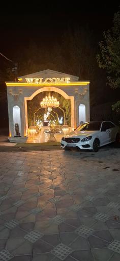 عکس باغ عمارت کسری