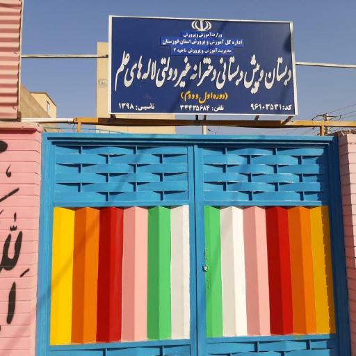 عکس دبستان و پیش دبستانی دخترانه لاله های علم