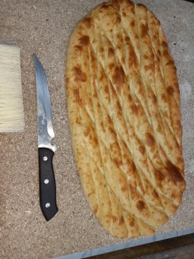 عکس نان روغنی و فطیر سهندیمیز