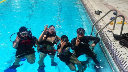 عکس مدرسه غواصی آبی بیکران