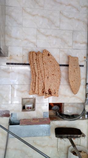 عکس نانوایی سنگکی 