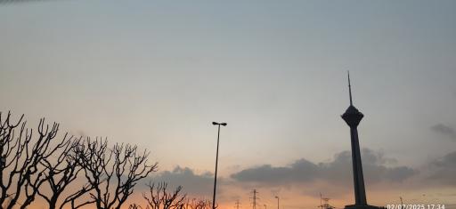 عکس بام برج میلاد