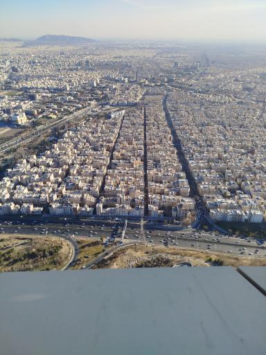 عکس بام برج میلاد